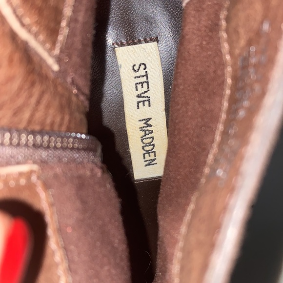 Steve Madden suede booties size 6.5 - Picture 8 of 10